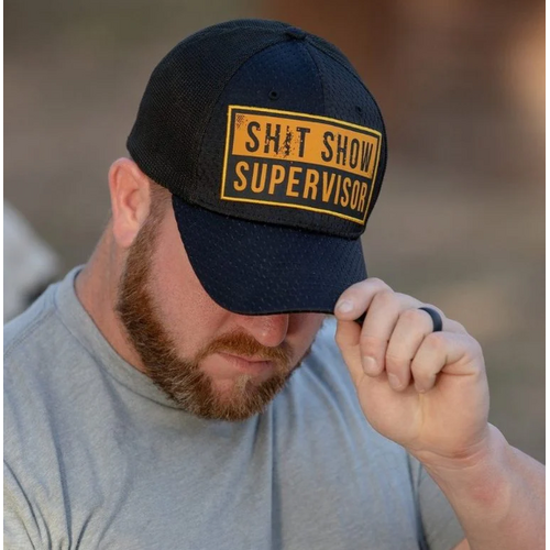 GRUNT STYLE SHIT SHOW SUPERVISOR HAT BLACK 