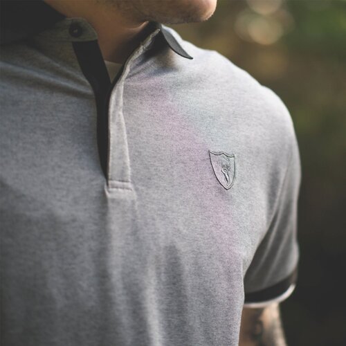 Stag Polo Grey Sz2XL
