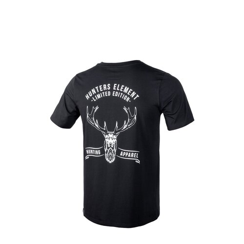 Red Stag Tee Black Size S