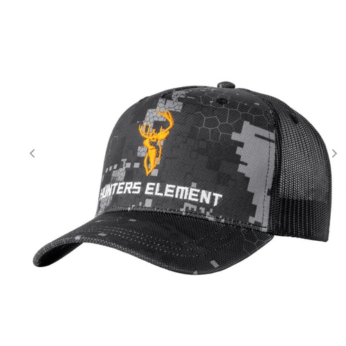 Granite Trucker Cap Desolve Blak