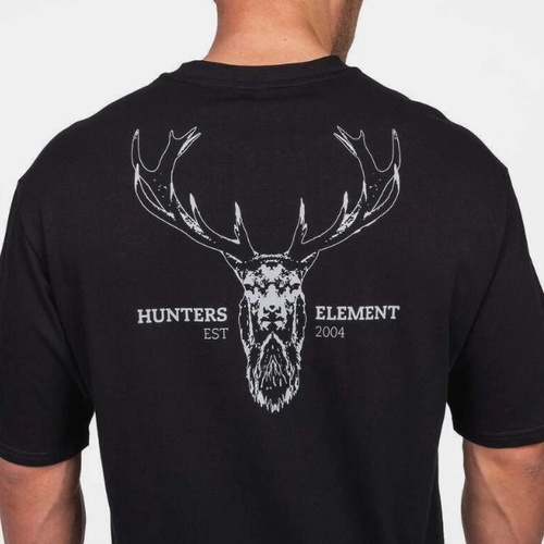 Alpha Stag Tee Black SzL