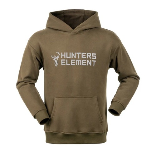 HUnters Element  Block Hoodie Khaki SzM