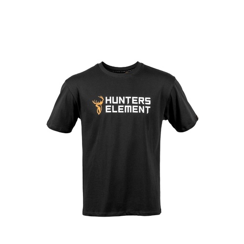 Hunters Element Block Tee Black 3XL