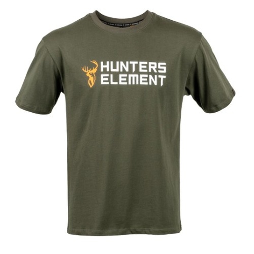 Hunters Element Block Tee Forest Green 2XL