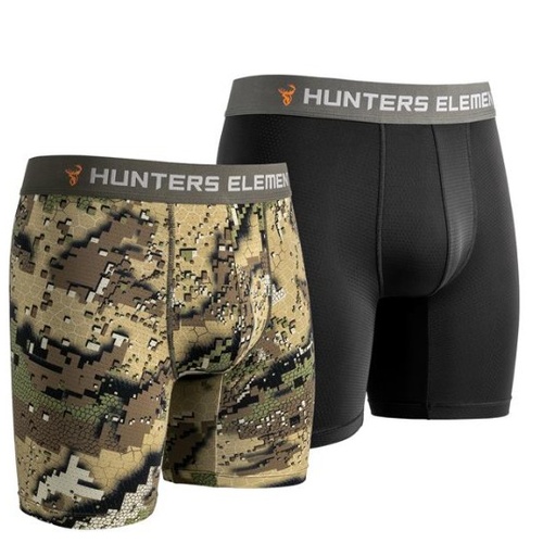 Hunters Element Apex Boxer Brief 2 Pack Desolve/BlackSize S