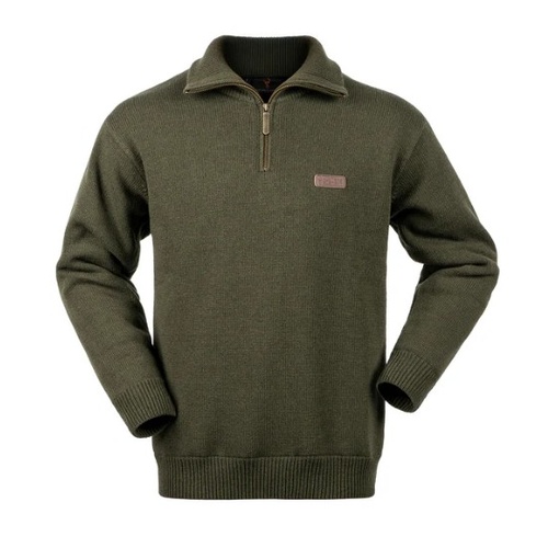 Hunters Element Molesworthy Windblock Jersey Bush Green SzM