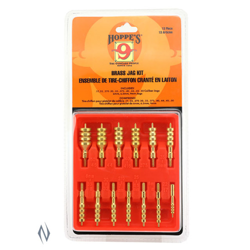 Hoppes Deluxe Jag Orange 13 Piece 17-50Cal