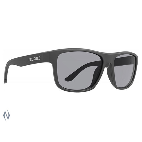 LEUPOLD SUNGLASSES KATMAI MATTE BLACK SHADOW GREY FLASH