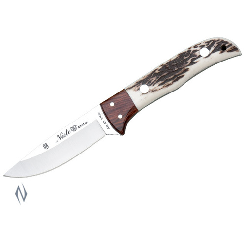 Nieto Coyote Stag Horn 8cm Fixed Blade
