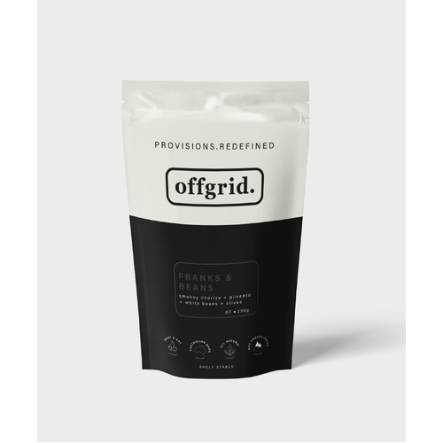 OFFGRID Franks & Beans 250gm