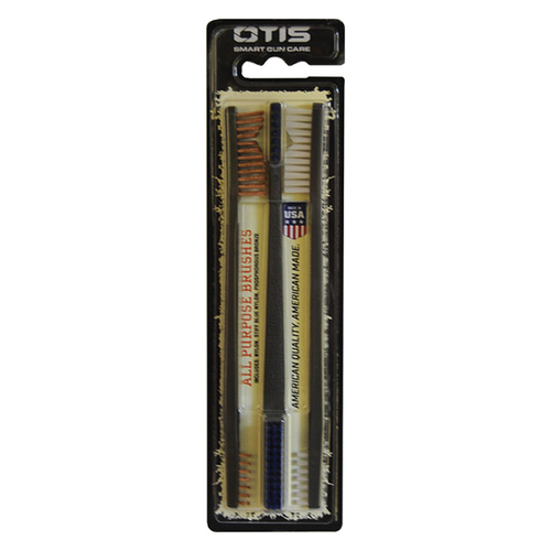 OTIS 3 Pack  AP Brushes (2 Nylon/1 Blue Nylon)