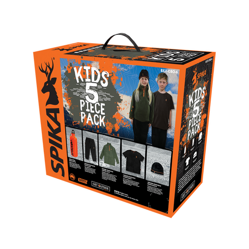 SPIKA 5 Piece Box Pack - Kids - Olive - 8