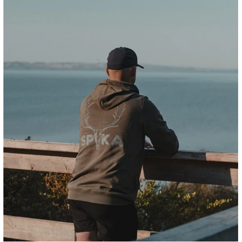 SPIKA  GO Fallow Hoodie - Mens - Olive Summit - S