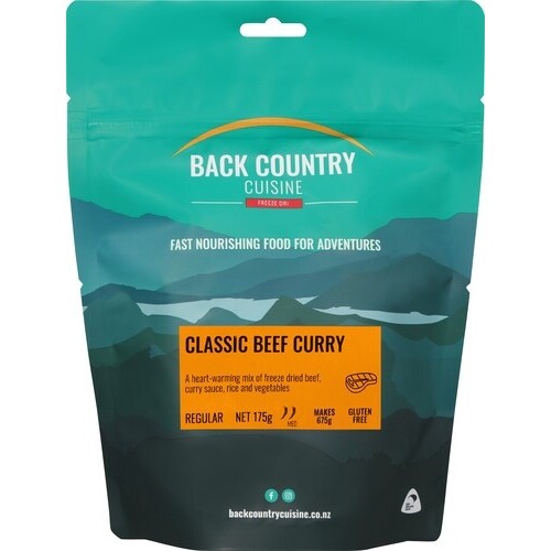 BACK COUNTRY CUISINE CLASSIC BEEF CURRY REGULAR 175G