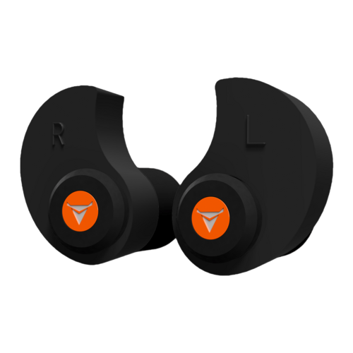 Decibullz Custom Moulded Percussive Earplugs Black