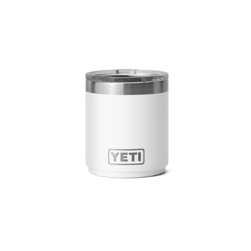 YETI Rambler 10 OZ STACKABLE LOWBALL WITH MAGSLIDER LID 2.0 White 