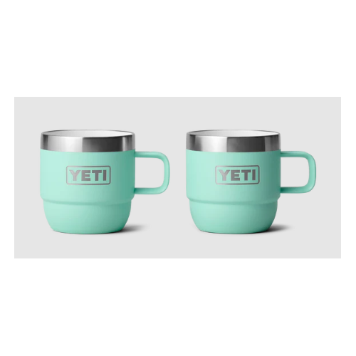 YETI Rambler 6oz Espresso Mug 2PK Seafoam