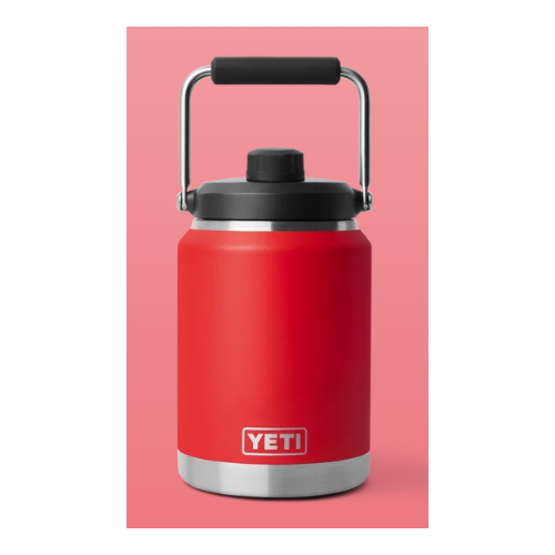 YETI Rambler Half Gallon Jug 2.0 Rescue Red