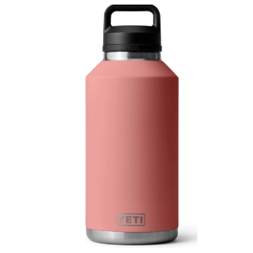 YETI Rambler 64oz Bottle Chug Sandstone pink
