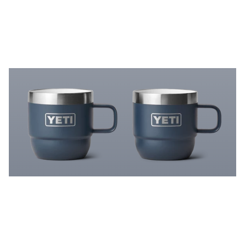 YETI Rambler 6oz Espresso Mug 2PK Navy