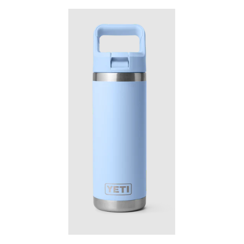 YETI Rambler 18oz C Straw Bottle Big Sky Blue