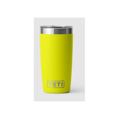 YETI Rambler 10oz Tumbler MS Firefly Yellow