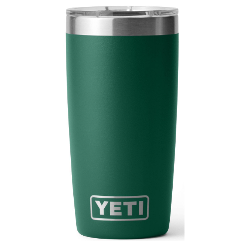 YETI  Rambler 10 oz Tumbler MS Black Forest Green