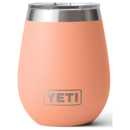YETI Rambler 10oz Wine Tumbler MS Lowcountry Peach